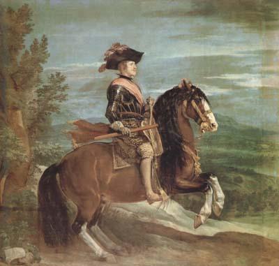 Diego Velazquez Portrait equestre de Philppe IV (df02) oil painting picture